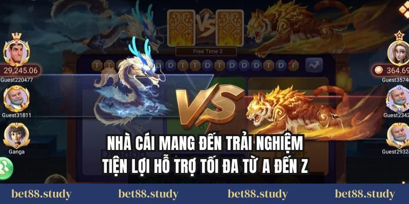 Nhà cái mang đến trải nghiệm tiện lợi hỗ trợ tối đa từ A đến Z